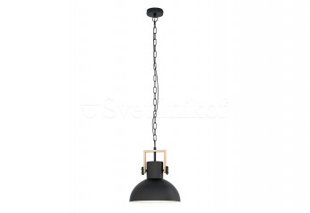 Підвісний світильник LUBENHAM BK/WOOD Eglo 43162