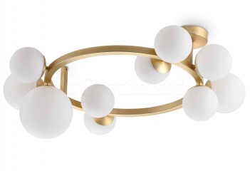 Стельова люстра PERLAGE 10 BS/WH Ideal Lux 327815