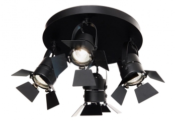 Спот CIAK PL4 NERO Ideal Lux 095707