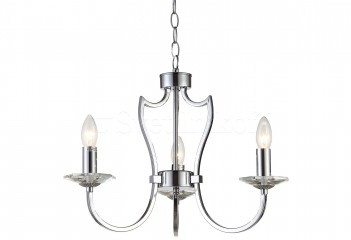 Подвесная люстра RIGA 3 Cosmolight P03755CH