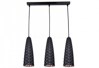 Подвесная люстра HAVANA 3 Cosmolight P03656BK