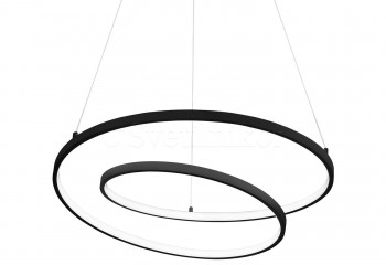 Светодиодная люстра подвесная OZ DALI d60 BK Ideal Lux 304557