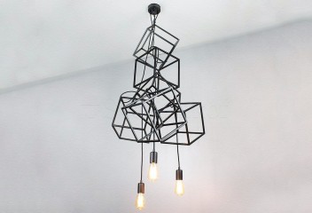 Подвесная люстра CHAOS BK Imperium Light 442385.05.05