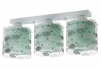 Детский светильник Dalber Clouds Green 41413H