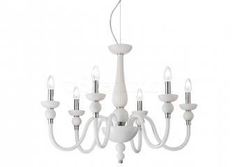 Підвісная люстра DOGE SP6 BIANCO Ideal Lux 113678