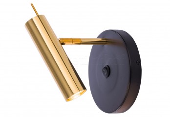 Бра AMOS BK/GO Amplex 0173 