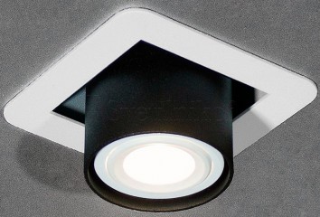 Точечный светильник GOGGLES 1 WH/BK Imperium Light 27614.01.05