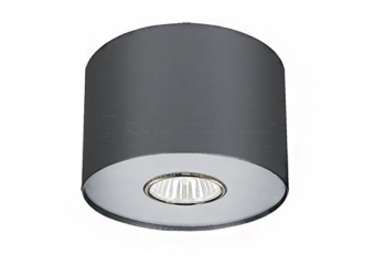 Спот потолочный Nowodvorski POINT graphite silver/graphite white S 6006