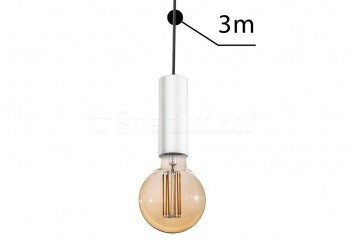 Подвесной светильник ZIKO E27 3m WH Azzardo AZ3114
