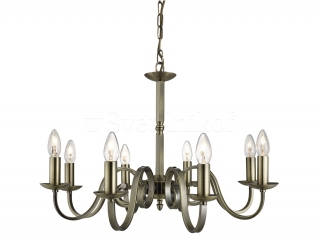 Подвесная люстра Searchlight Richmond 1508-8AB