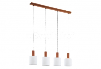 Подвесная люстра CONCESSA 4 WH/BR Eglo 97679