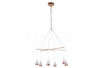 Светодиодная люстра Italux Telesto AD16024-6A RG