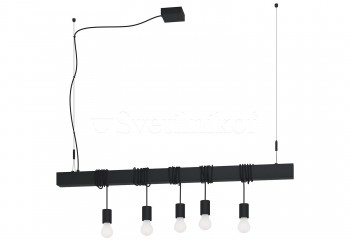 Подвесная люстра TOWNSHEND-B 5 BK Eglo 39937