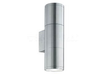 Вуличне бра GUN AP2 SMALL ALLUMINIO Ideal Lux 033013