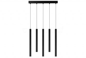 Підвісна люстра VERNO 5 LED 4000K BK Azzardo AZ6315