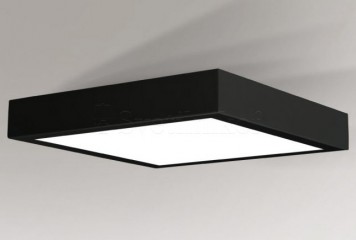 Плафон NOMI LED 4000K IP44 42 BK Shilo 8599