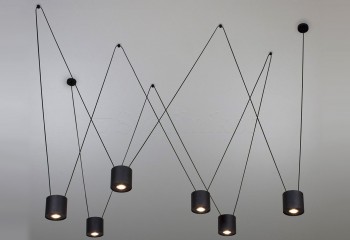 Подвесной светильник TOKYO BIG 6 BK Imperium Light 3746100.05.05