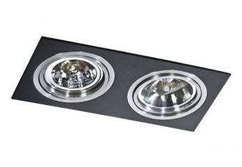 Точечный светильник SIRO 2 Azzardo GM2200-BK/ALU