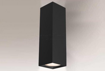 Настенный светильник точечный OZU 1 SQ H20 BK Shilo 4402