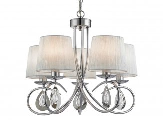 Люстра подвесная Searchlight Angelique 1025-5CC