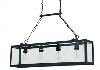 Підвісний світильник IGOR SP4 NERO Ideal Lux 092942