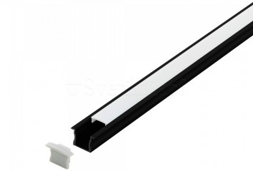 Профіль RECESSED 2 200cm BK Eglo 98995