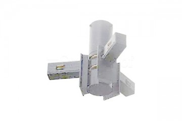 Конектор магнітний багатокутний ALFA III WH Azzardo AZ6486