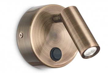 Спот настенный PAGE AP1 ROUND BS Ideal Lux 233680