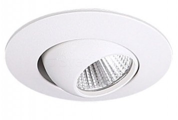 Точечный светильник YUCA LED ROUND TILTED WH Maxlight H0104