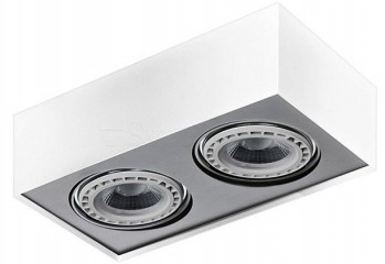 Точечный светильник PAULO 2 230V WH/ALU Azzardo AZ0962