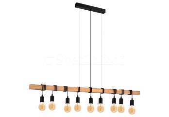 Підвісний світильник TOWNSHEND 9 BK Eglo 49744