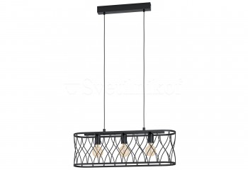 Підвісна люстра GILTSPUR BK Eglo 43554