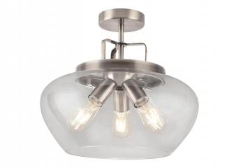 Потолочная люстра Boule 3 Searchlight 8973-3SS