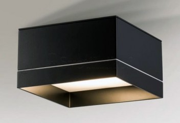 Стельовий світильник TOSA LED 4000K SQ BK Shilo 8406