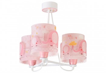 Дитяча люстра LITTLE ELEPHANT 3 PI Dalber 61337S