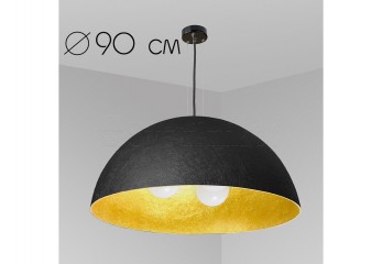 Підвісний світильник ALPS D90 BK/GO Imperium Light 07390.05.12