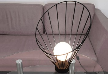 Настольная лампа SHELL BK/WH Imperium Light 426150.05.01