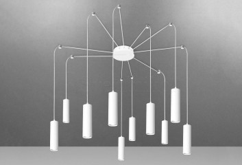 Підвісна люстра ACCENT 10 WH Imperium Light 471020.01.01