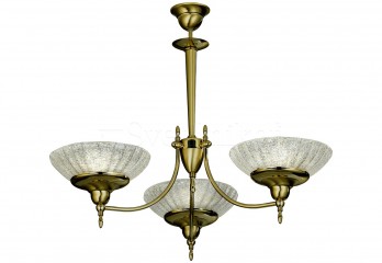 Підвісна люстра ONYX 3 BR gloss/tr Amplex 711