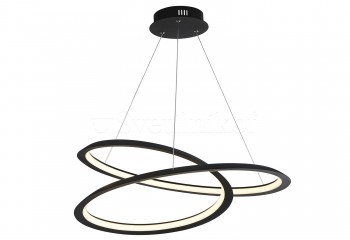 Подвесная люстра SWIRL LED Searchlight 51871-1BK