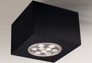 Точковий світильник TAMBA SQ GU10 BK Shilo 1140