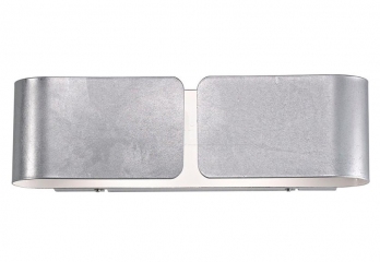 Настенный светильник CLIP AP2 MINI ARGENTO Ideal Lux 091136