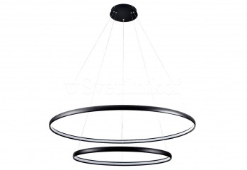 Світлодіодна люстра CARLO ZumaLine PL210503-800+1200-BK