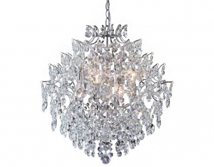 Люстра кришталева MARKSLOJD ROSENDAL 6L Chrom 100533