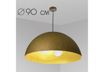 Подвесной светильник ALPS D90 RMN-GO/GO Imperium Light 07390.51.12