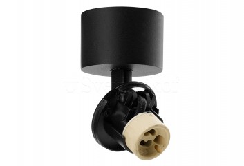 Стельовий світильник (база) LUCAS DOWNLIGHT GU10 BK Azzardo AZ6107