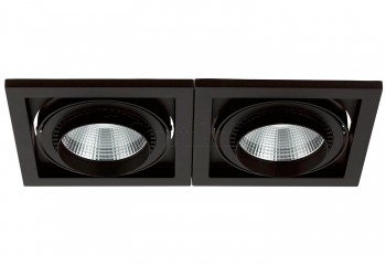 Точковий світильник Eglo LED SQ 2 BK 61212