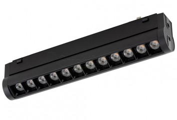 Трековий світильник магнітний LVM FOCUS SWING 12W 4000K BK Nowodvorski 11336