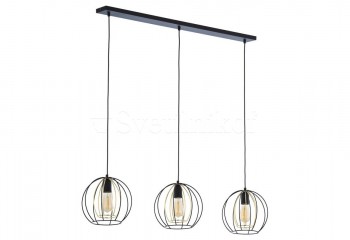 Подвесная люстра JAULA 3 BK TK-Lighting 6253