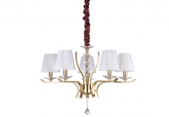 Підвісна люстра PEGASO SP5 BRASS Ideal Lux 197722